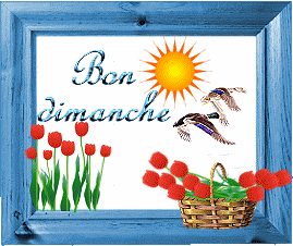 bon dimanche a vous